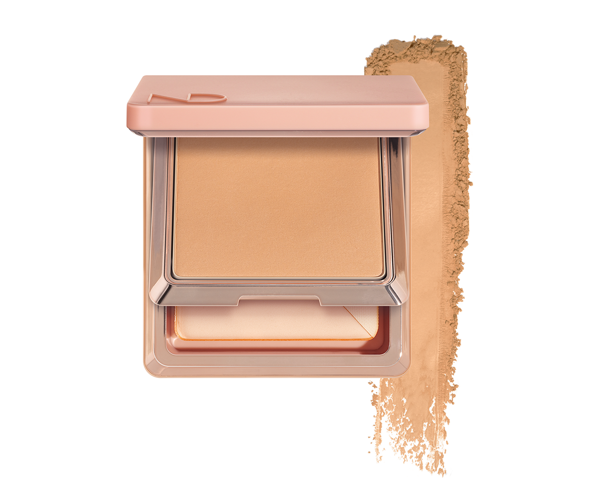 HY-GLAM POWDER FOUNDATION - מייקאפ פודרה היי-גלאם פאודר פאונדיישן -  N8-N9-Medium-Neutral