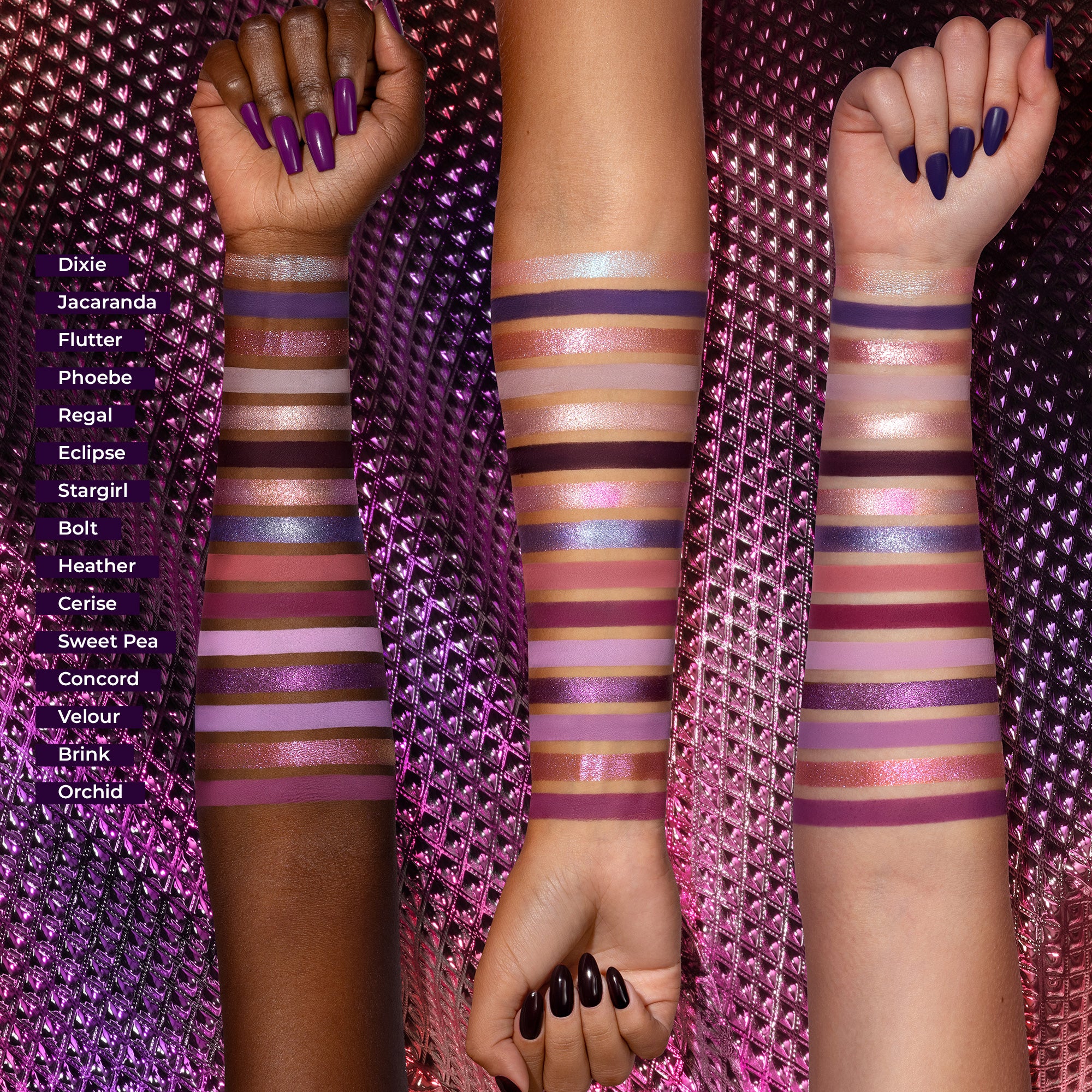 ROXA EYESHADOW PALETTE - פלטת צלליות לעיניים רוקסה - נטאשה דנונה מייקאפ