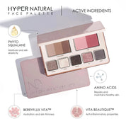 HY-PER NATURAL FACE PALETTE - פלטת פנים היי-פר נטורל Natasha Denona-NEW