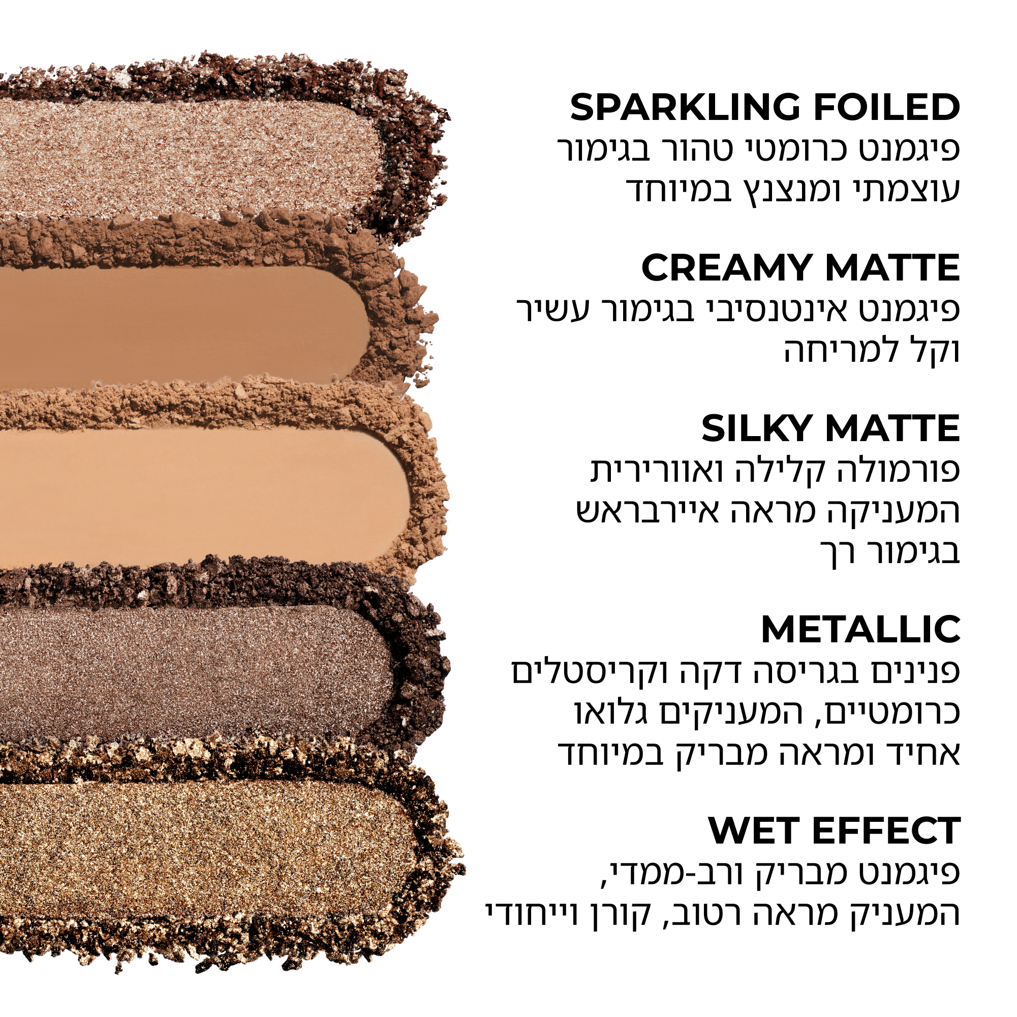 TAN EYESHADOW PALETTE - נטאשה דנונה מייקאפ