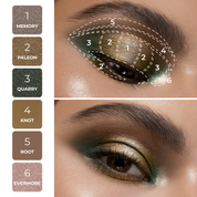 פלטת צלליות לעיניים מידי גלום - MIDI GLOOM EYESHADOW PALETTE