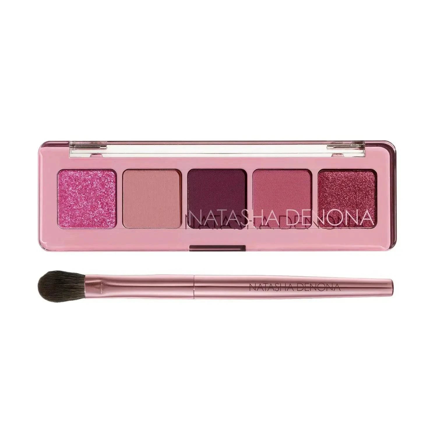 Mini Crush Eyeshadow Palette &amp; Brush - סט פלטת צלליות לעיניים מיני קראש ומברשת Natasha Denona
