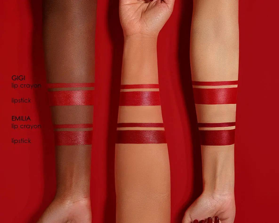 The ultimate rouge lip set - Gigi סט השפתיים האולטימטיבי - ג'יג'י Natasha Denona-set