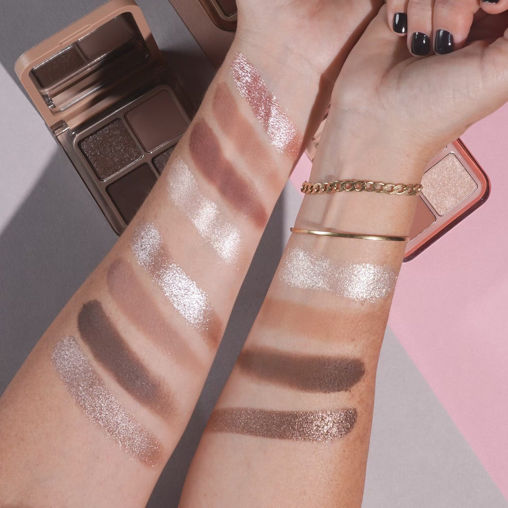 סרטון סווטצ'ים של פלטת הצלליות Luxe Glam Compact.